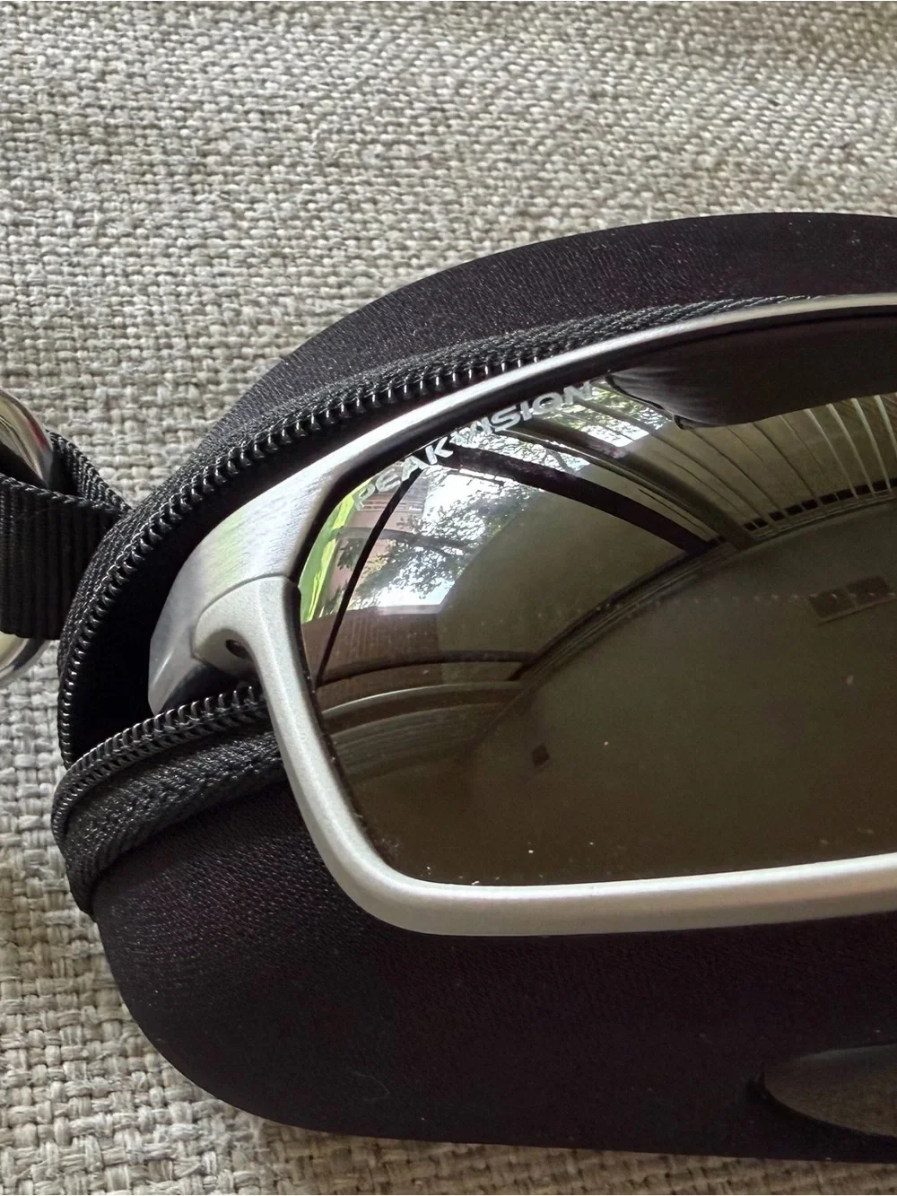 Men's Sunglasses in Silver with Brown Lenses